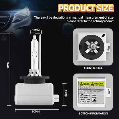 35W HID Car Bulb Xenon Headlight D1S Lamp 6000K For Ford Mondeo MK4 2007 2008 2009 2010 2011 2012 2013 2014 Longer Life