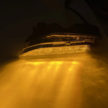 For INFINITI Q70L 2015-2019 Q50 QX80 QX50 Clear Front Bumper Turn Signal Day Daytime Light Intake Running Indicator Fog Lamp