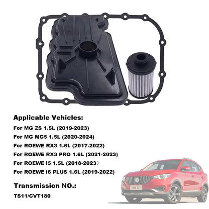 Transmission Filter Gasket Kit For SAIC MG ZS 1.5L 2019-2023 MG5 5 2021 ROEWE RX3 1.6L i5 i6 Plus Accessoires 10406912 10406973