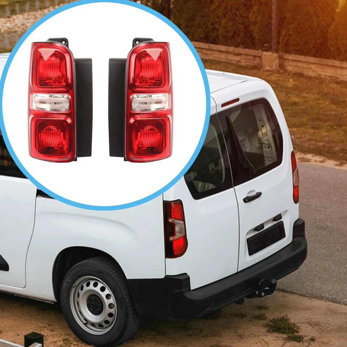 Car LED Tail Light Taillamp for Vauxhall Vivaro 2019- 2021 Accessories