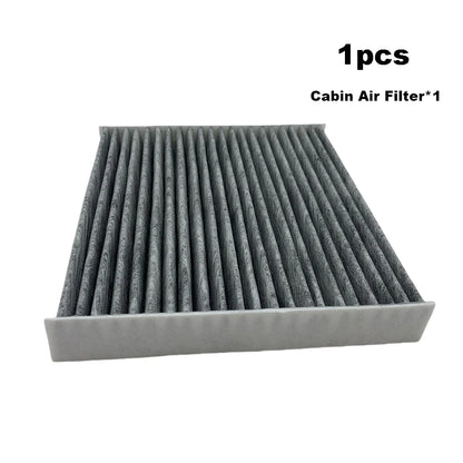 For Suzuki Vitara LY 2019 1.0L SX4 S-CROSS JY 2016-2020 K10C AC Air Conditioner Cabin Engine Air Filter 95850-61M00 13780-50R00