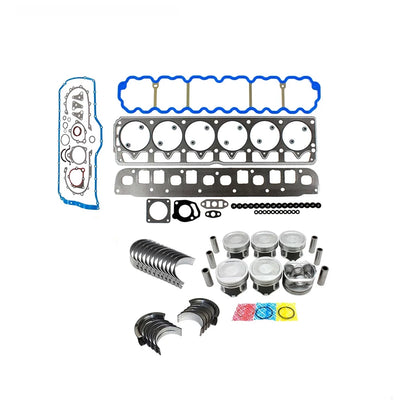 Engine Parts Full Gasket Set Main Connecting Rod Bearing Piston Kit Fit 4.0 L Gas ERH For Jeep Cherokee Wrangler 4.0L L6 96-06