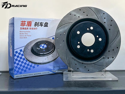 High quality Resolve brake shaking Noiseless Car brake discs For Chrysler 200 Convertible 300C SRT8 300M Aspen Cirrus Concorde