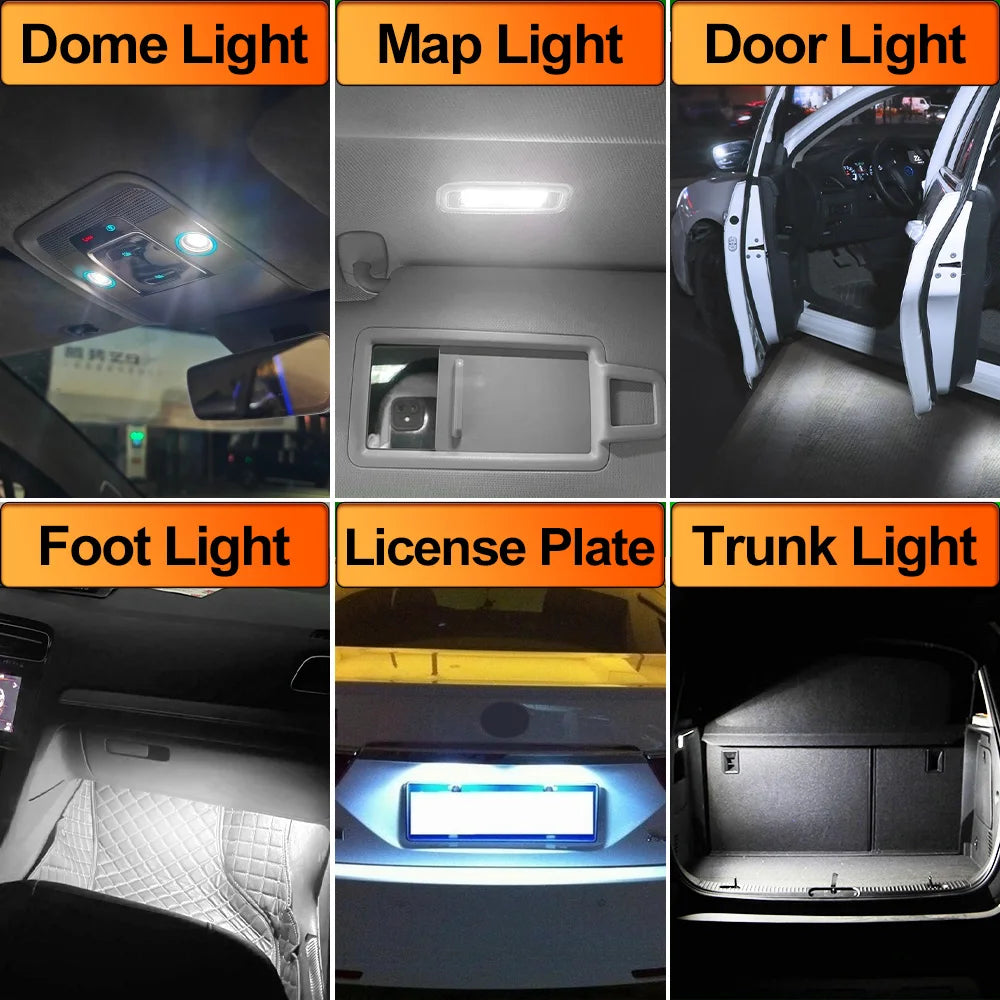2pcs LED Reverse Light For Dodge Durango Accessories 1998-2009 2000 2001 2002 2003 2004 2005 2006 2007 2008 Backup Canbus Lamp