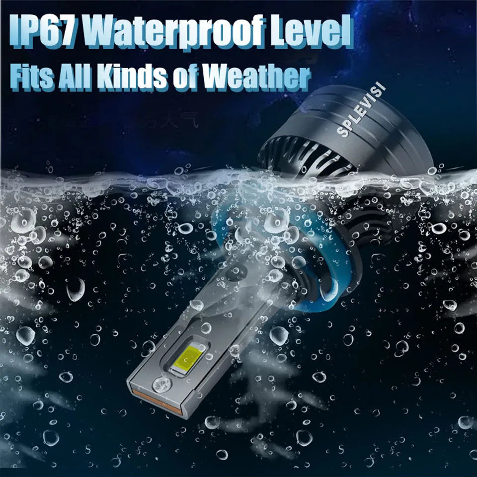 LED H4 9003 Car Headlight Bulbs Triple Copper Pipes Cooling Tech For Suzuki Grand Vitara 1999 2000 2001 2002 2003 2004 2005