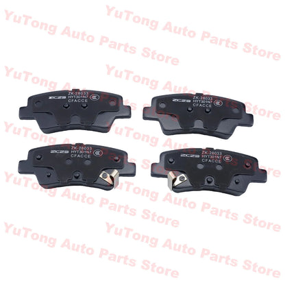 Rear Brake Pad Set For HYUNDAI ELANTRA ACCENT HC 2017 VELOSTER Kia K3 Rio Sportage Geely Atlas Boyue EC7 Spare Parts Ceramics