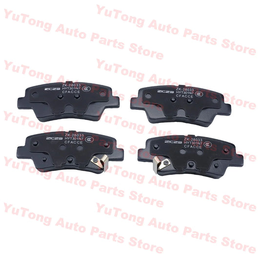 Rear Brake Pad Set For HYUNDAI ELANTRA ACCENT HC 2017 VELOSTER Kia K3 Rio Sportage Geely Atlas Boyue EC7 Spare Parts Ceramics