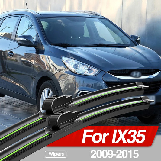 Pour Hyundai IX35 2009-2015 avant essuie-glace Blades 2pièces Windscreen Window accessoires 2010 2011 2012 2013 2014 (livraison : 5 à 12 jours)