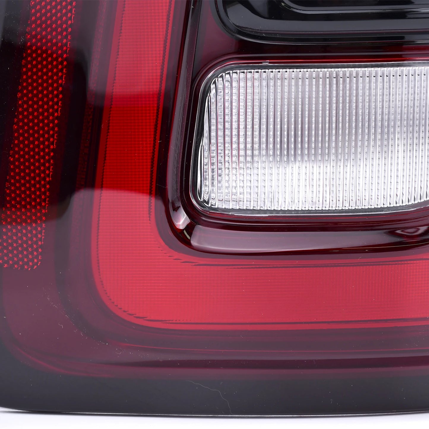 W/Blind Spot For Dodge Ram 2500 3500 2019 2020 2021 2022 2023 2024 LED Tail Lights Black Bezel 68548946AA