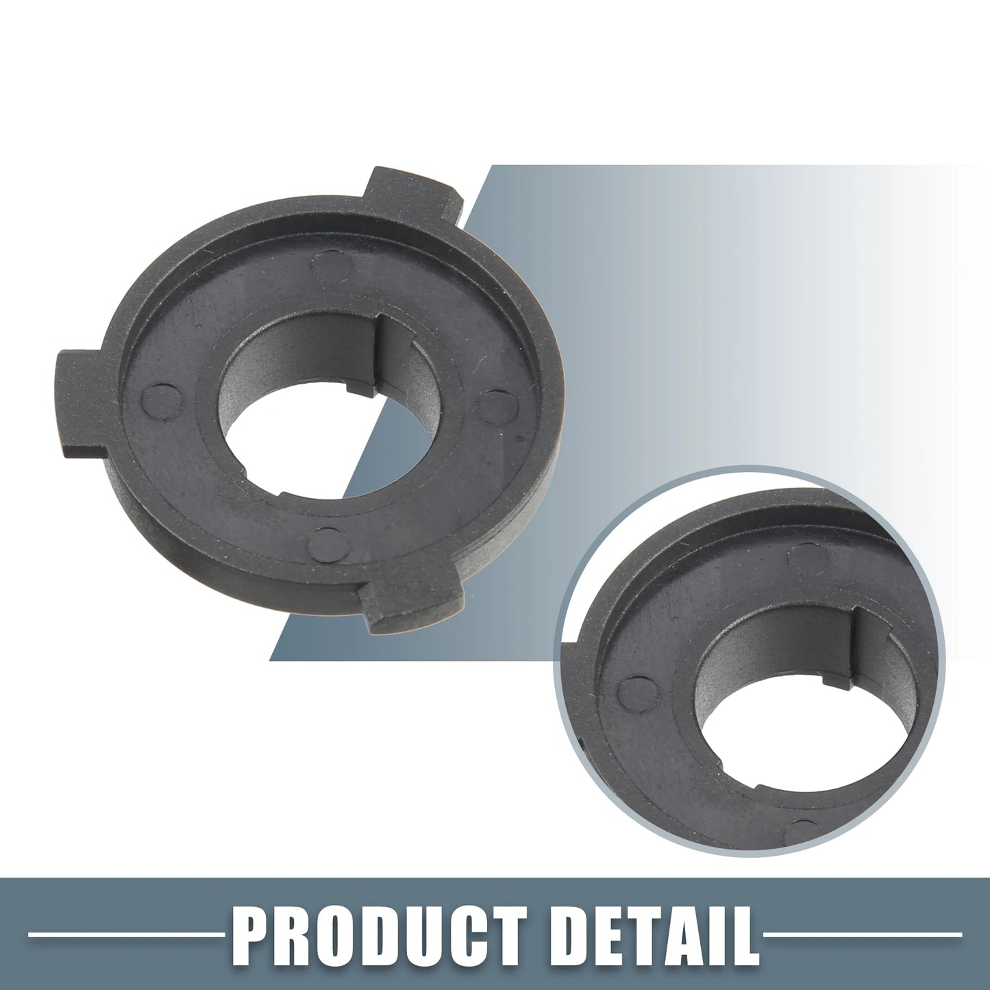 X Autohaux 2pcs Auto H7 LED Headlight Bulb Holder Adapter Socket Base Holders Clip for Kia K3/4/5 for Hyundai Car Accessories