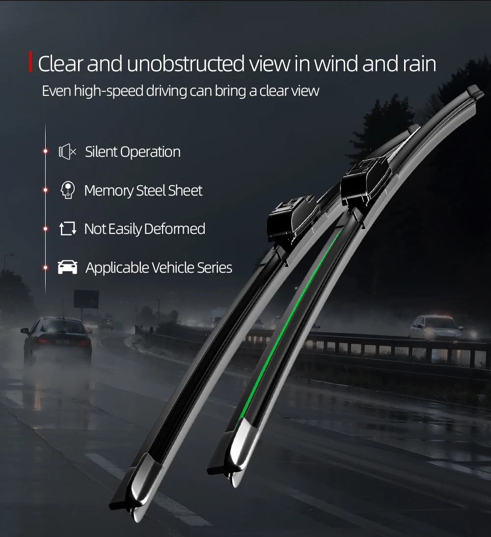 For VW Tiguan 2007-2023 Front Windshield Wiper Blades 2pcs Windscreen Window Accessories 2008 2012 2013 2014 2015 2016 2018 2020