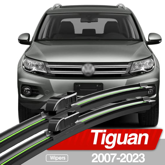 Pour VW Tiguan 2007-2023 avant essuie-glace Blades 2pièces Windscreen Window accessoires 2008 2012 2013 2014 2015 2016 2018 2020 (livraison : 5 à 12 jours)