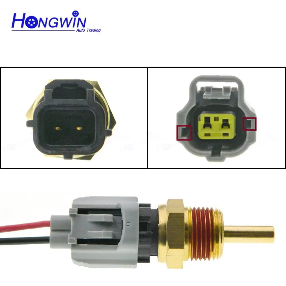 Coolant Water Temperature Sensor With Plug Connector Fits Hyundai Sonata Mitsubishi Montero Chrysler Sebring 3922035710 MD17757
