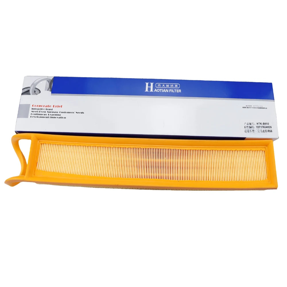 Air Filter For PEUGEOT 207 CC 1.6L 2007-2015/ 308 408 3008 5008 508SW/ MINI One R56 R55/ CITROEN C3 C4 Parts 8A0176 13717534825