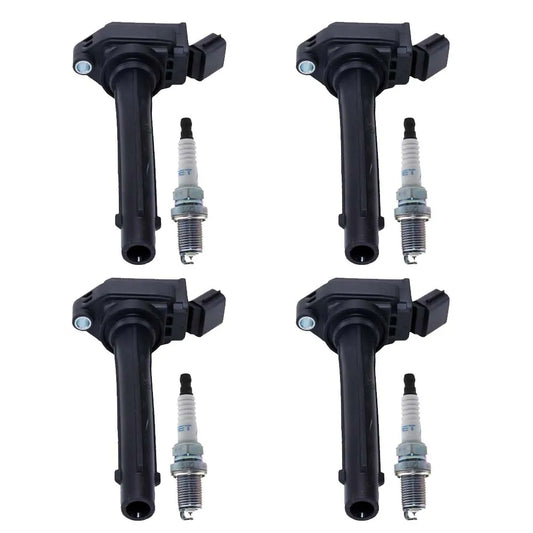 4pcs Ignition Coil&Spark Plug For GEELY EMGRAND GT X7 2.4L 2014 2015 2016 2017 2018 2019 BORUI ATLAS 2.0L Sapre Parts F01R00A072