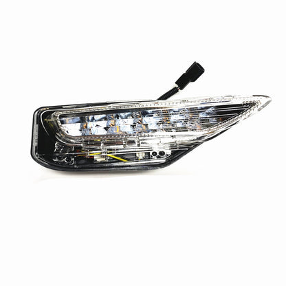 For INFINITI Q70L 2015-2019 Q50 QX80 QX50 Clear Front Bumper Turn Signal Day Daytime Light Intake Running Indicator Fog Lamp