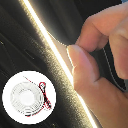 Car high brightness trunk lighting ambient light interior decoration LED wiring free automatic sensing tailgate light strip