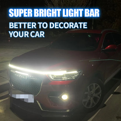 OKEEN Led Car Hood Lights Strip Universal Auto Decorative Atmosphere Lamps Ambient Lights For Car Daytime Running Lights DRL 12V