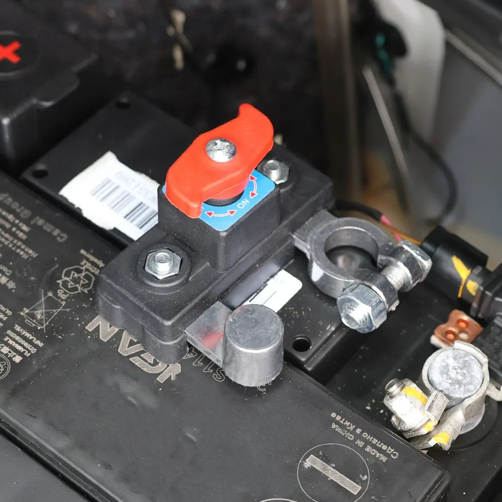 Car Battery Disconnect Switch 12V 24V Universal Remote Control Battery Switch Anti-theft Power Controller for Car Truck Boat