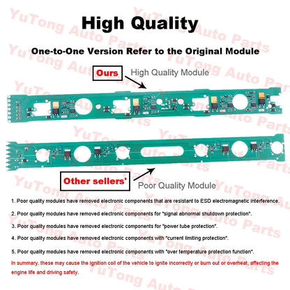 For Opel Meriva B 2010-2017 1.4T Buick Encore 2012 Chevrolet Volt Ignition Coils U6039 UF669 19005362 25198623 55575499 Parts