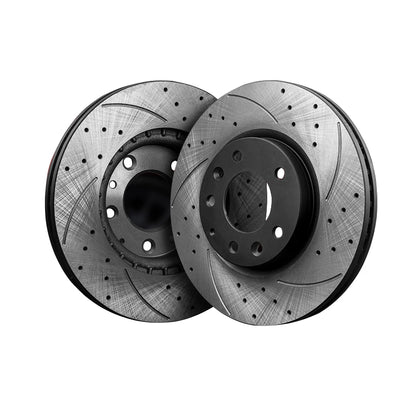 Front/ Rear Brake Discs 17 inch for Peugeot 308CC 301 307 206 207 2008 408 High Quality Car Accessories Resolve Brake Shaking