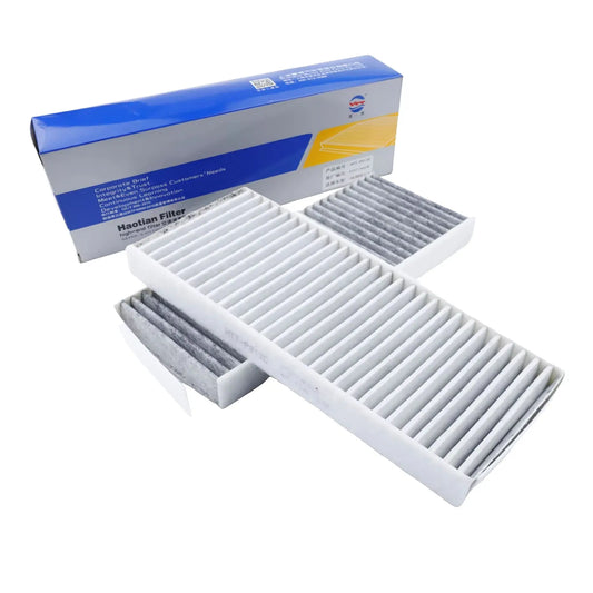 2pcs Cabin Air Conditioner Filter For RENAULT LATITUDE L70 2011-2017 TALISMAN 2012 Spare Parts 272774653R Car AC Accessories