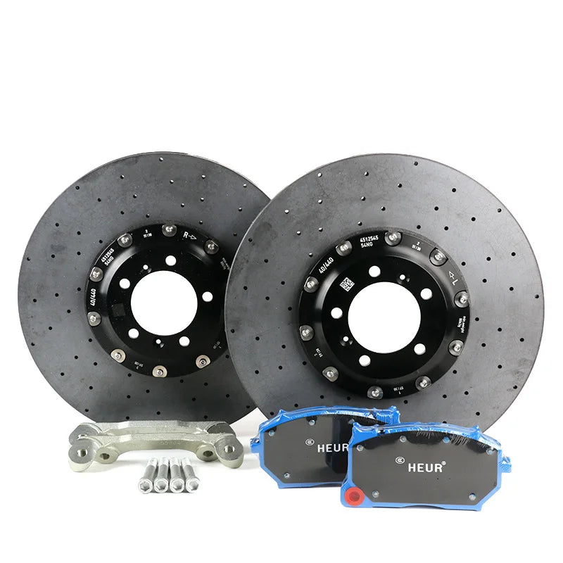 Racing Carbon Ceramic Brake Rotors 355/380/390/410/ for Audi Q5 Q6 Q7  A5 Mercedes Benz AMG W211 Golf Mk4