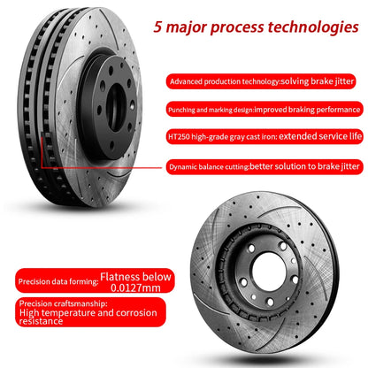 Noiseless Resolve brake shaking Car Brake Discs For Honda Concerto Crider Crossroad Crosstour CR-V CR-X Del Sol CR-Z e:NP1 e:NS1