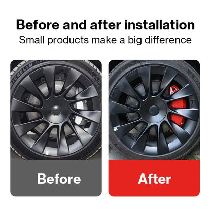 Aluminum Alloy Caliper Covers For New Tesla Model Y Juniper 2025 Brake Caliper Covers Model 3 Highland 2024-2025 Car Accessories