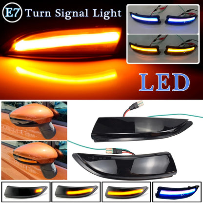 Dynamic LED Turn Signal Light Flowing Side Wing Rearview Mirror Blinker Indicator For Ford Fiesta Mk7 2008-2017 For Ford B-Max