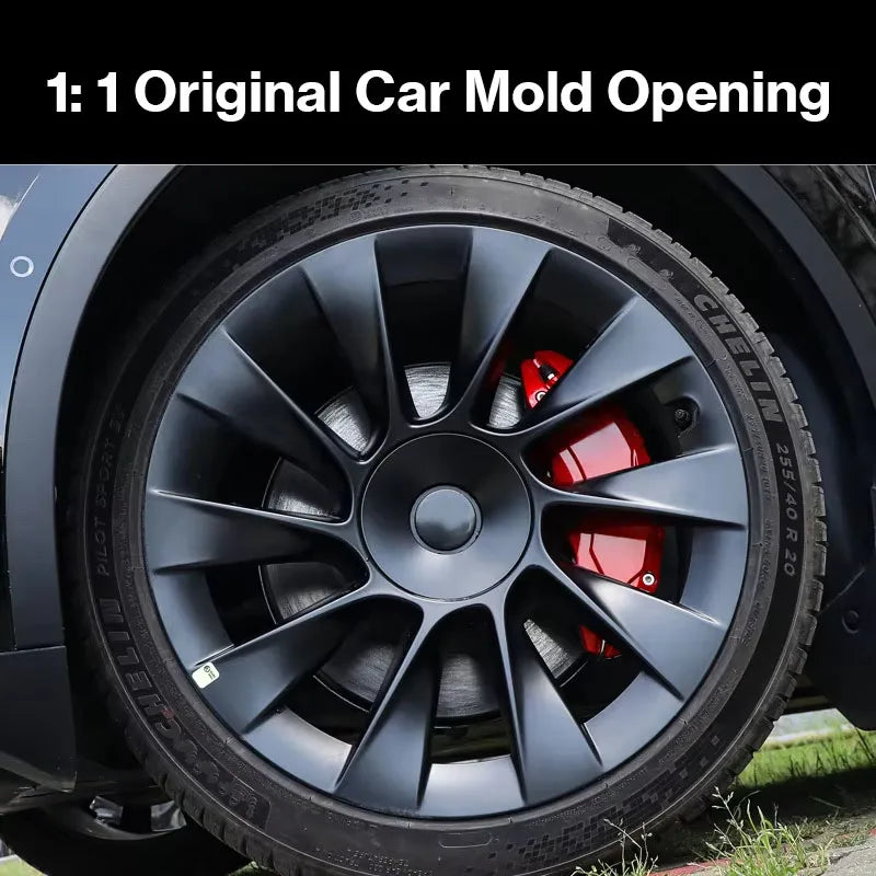 Aluminum Alloy Caliper Covers For New Tesla Model Y Juniper 2025 Brake Caliper Covers Model 3 Highland 2024-2025 Car Accessories