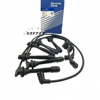 Genuine New 2750137B00 2750137A00 Spark Plug Wire Set 27501-37A00 For Hyundai Sonata Coupe Kia Optima 2.7L and More
