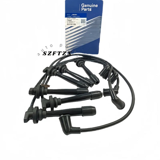 Genuine New 2750137B00 2750137A00 Spark Plug Wire Set 27501-37A00 For Hyundai Sonata Coupe Kia Optima 2.7L and More