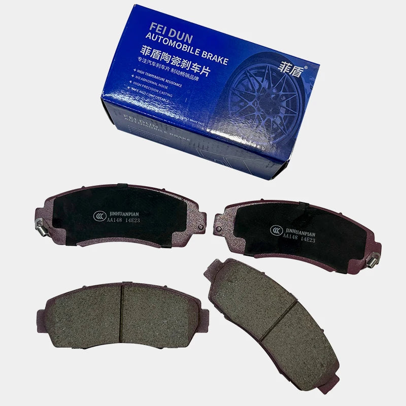 High Performance Genuine Ceramic Front Rear auto parts car brake pads for nissan urvan Vanette Versa Xterra X-Trail e-Power