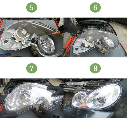 For Hyundai Tucson (Overseas Version) 2019 2020 Transparent Lampshade Headlamp Cover Lamp Shade Headlight Shell Lens Plexiglass