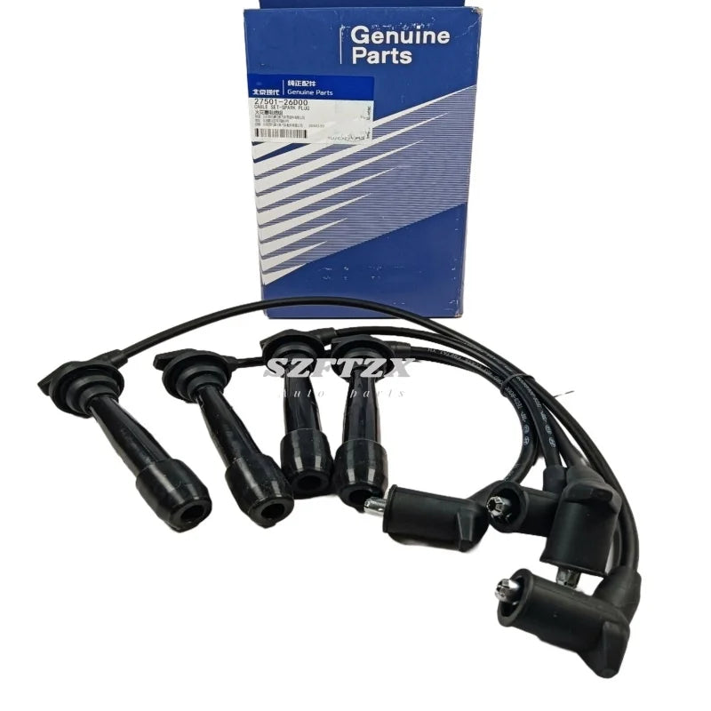 Genuine New 2750126D00 Spark Plug Wire Set 27501-26D00 For Hyundai Verna Accent