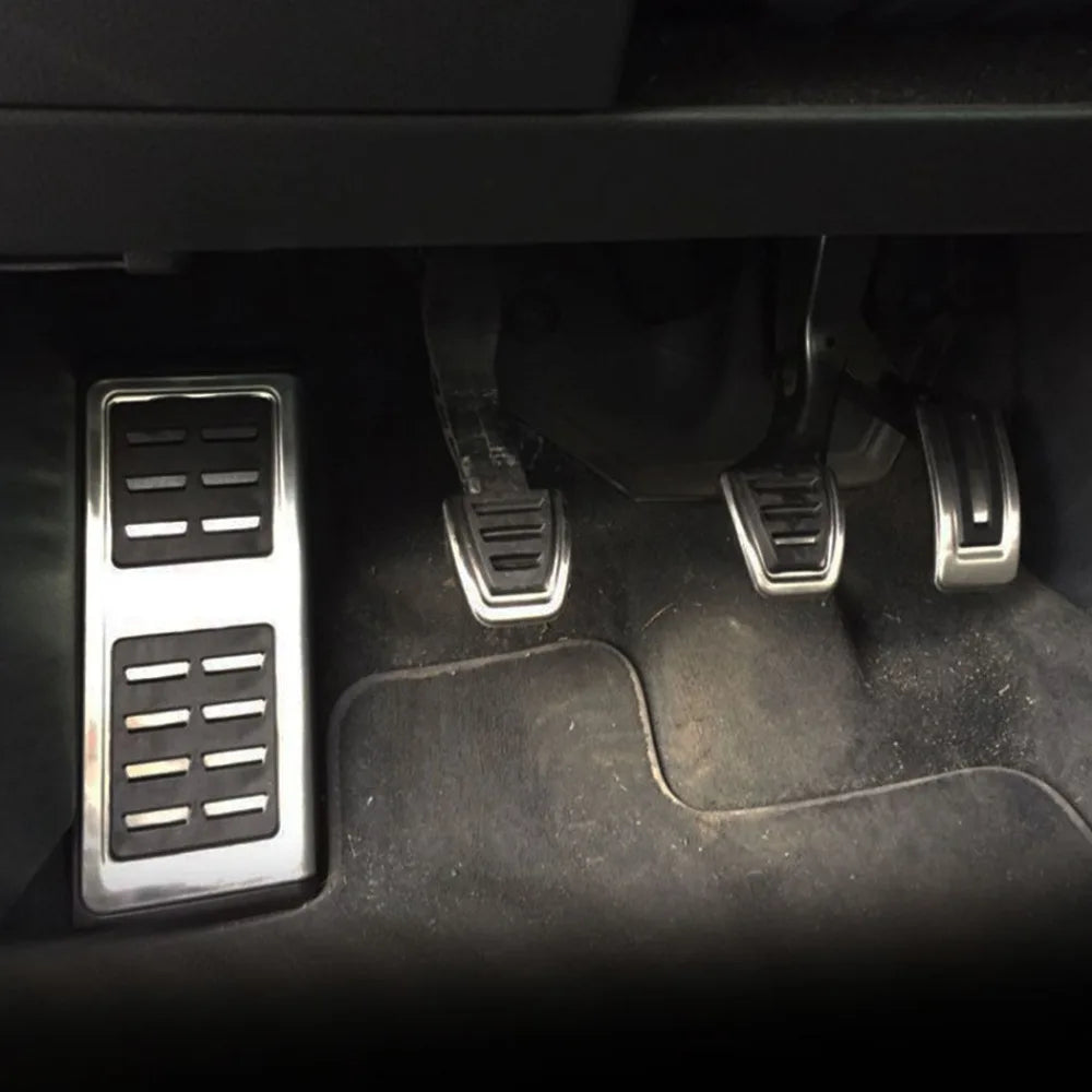 Car Pedals Gas Brake Foot Rest Pads Pedal Cover for Volkswagen VW Passat B8 Variant 2016-2023 Tiguan MK2 Allspace 2017-2021