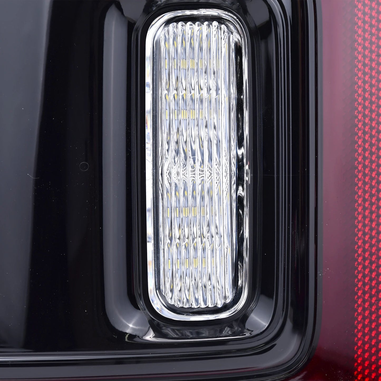 W/Blind Spot For Dodge Ram 2500 3500 2019 2020 2021 2022 2023 2024 LED Tail Lights Black Bezel 68548946AA