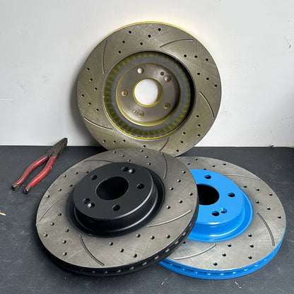 High quality Resolve brake shaking Noiseless Car brake discs For Chrysler 200 Convertible 300C SRT8 300M Aspen Cirrus Concorde