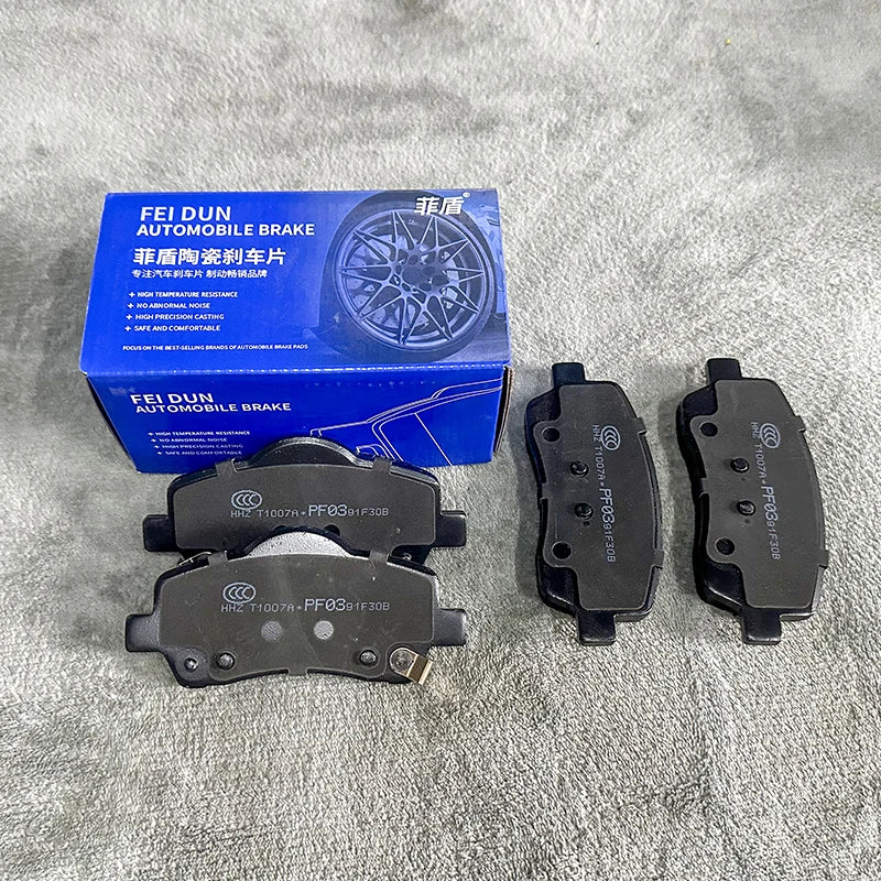 High Performance No dust Ceramic Car brake pads for Nissan March Maxima QX Micra C+C Mistral Moco Murano Crosscabriolet Navara