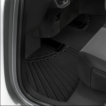 4pcs Car Floor Mats Liners +3rd Row +2nd row Bench Compatible for 2022-2023 Nissan Pathfinder All Weather Waterproof