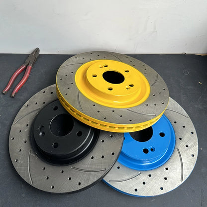 High performance High grade castiron Resolve brake shaking car brake discs For Hyundai Porter Santa Cruz Santa Fe