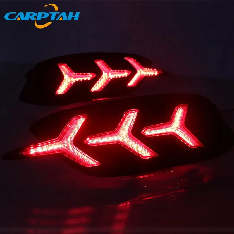 Car LED Rear Bumper Lamps For Honda Civic 2016 - 2020 Brake Light Turn Signal Backup Reflector Lamp Taillights Car Fog lamp