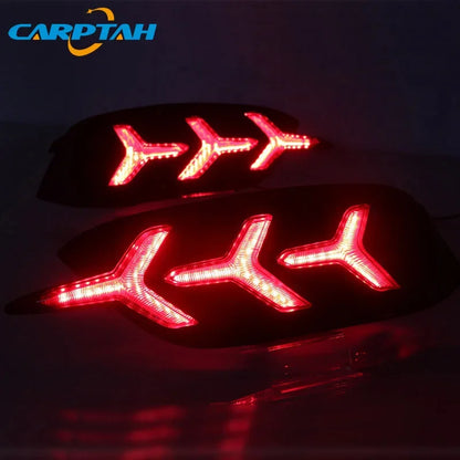 Car LED Rear Bumper Lamps For Honda Civic 2016 - 2020 Brake Light Turn Signal Backup Reflector Lamp Taillights Car Fog lamp