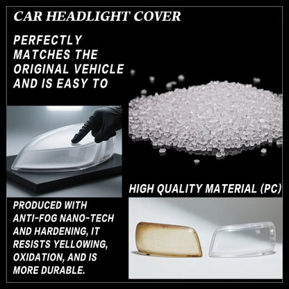 For Hyundai Sonata 2015 2016 Front Headlamp Cover Transparent Headlight Shell Lens Plexiglass Replace Original Lampshade