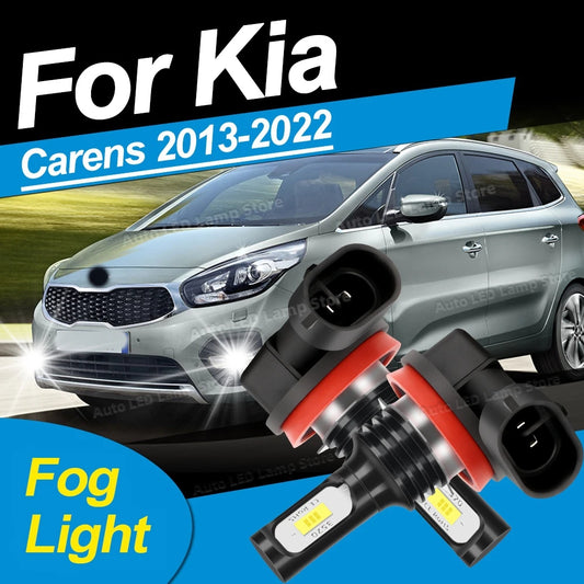 Pour Kia Carens 2013 2014 2015 2016 2017 2018 2019 2020 2021 2022 LED lampe voiture avant feu antibrouillard 20000LM Ultra lumineux ampoules