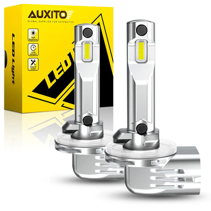 AUXITO 2Pcs H27W1 H27W2 880 881 H27W H27 LED Bulb Canbus No Error Fog Lights Bulb for Kia Rio Hyundai Sonata Accent Tucson ix35
