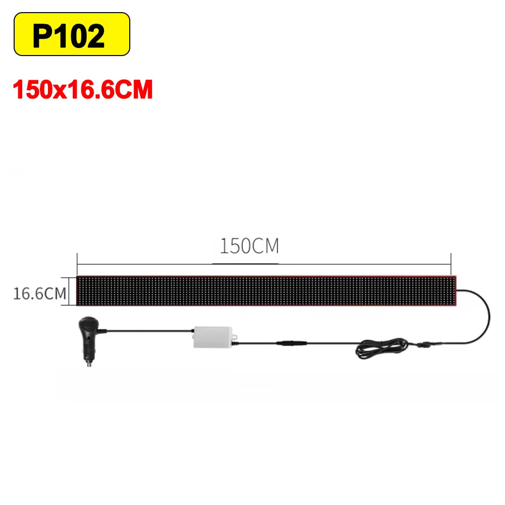 2PCS Devil Eyes Light Car Windshield Flexible LED Display Programmable Pixel Screen APP Control Remote RGB Dynamic Big Eye Light