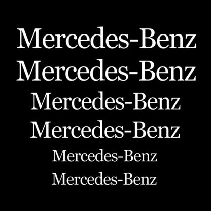 Car Brake Caliper Sticker Decal for Mercedes Benz W166 W212 W213 W246 W176 W177 W205 C180 C63 W167 A B C E Class GLE Decoration