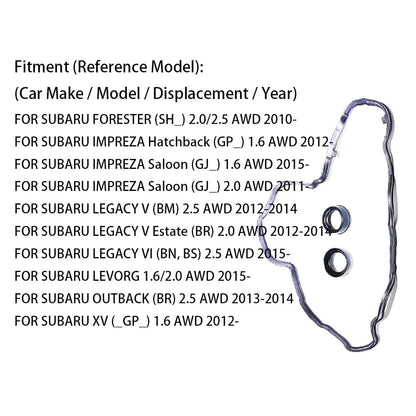 For SUBARU XV OUTBACK LEVORG LEGACY IMPREZA FORESTER FB20/5 Valve Cover Gasket 13270AA240 2010 2012 2015 Seal Parts Accessories